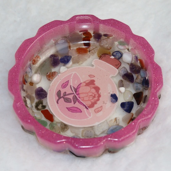 SALE Crystal Ashtray & Dish - Picture 2 of 4